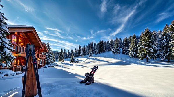 Options de chalets à louer à megève : luxe et confort